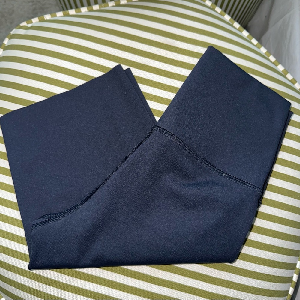 Navy Blue Offline By Aerie Goals High Rise Biker Shorts